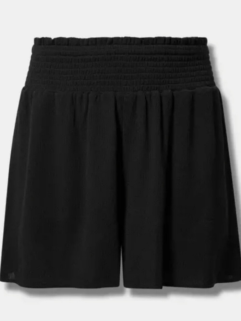 Torrid Size 1 Black Gauze High-rise Shorts